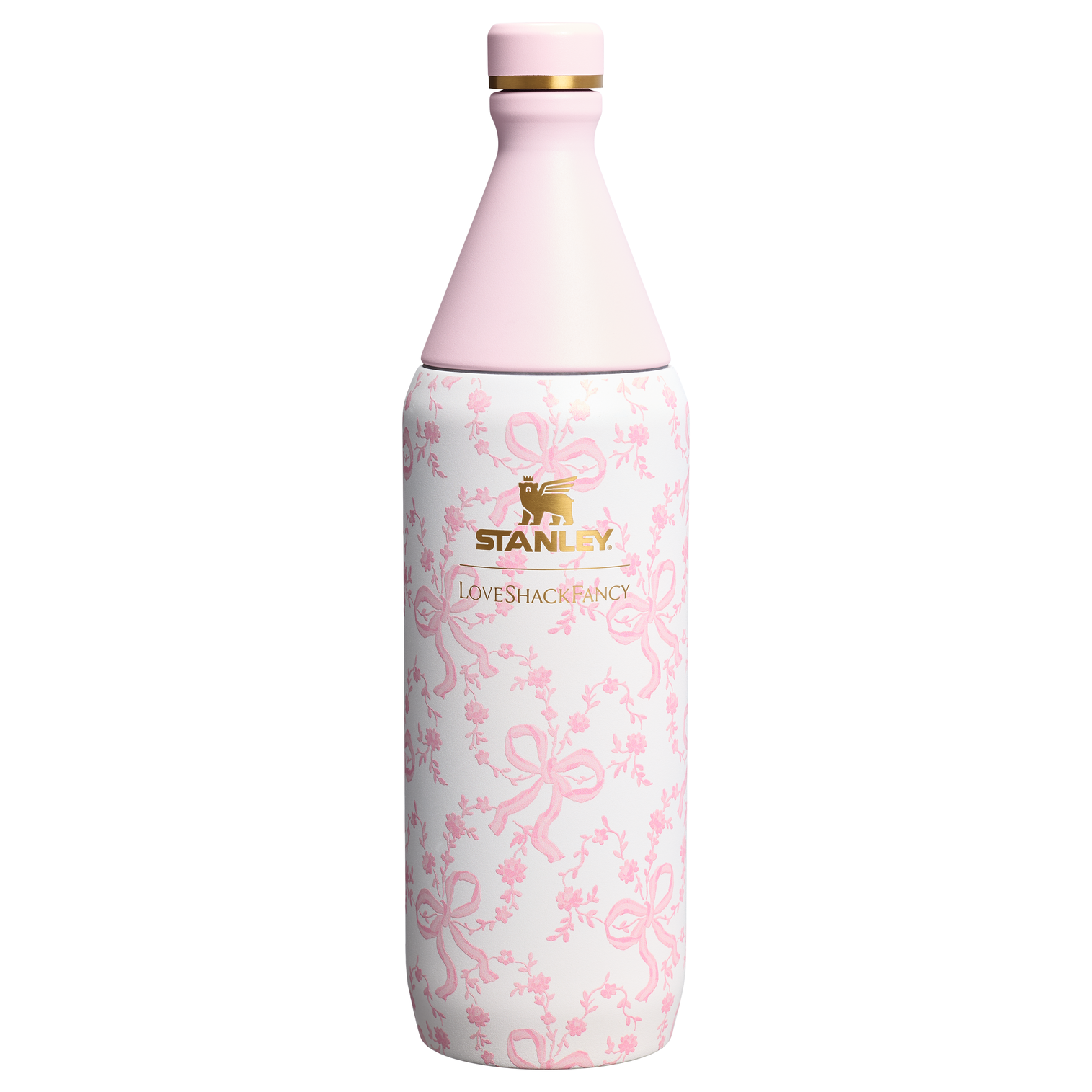 Stanley 1913 x LoveShackFancy Holiday All Day Slim Bottle - Image 2