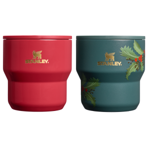 The Cheers & Cheer Stay-Hot Stacking Cup 2-Piece Set