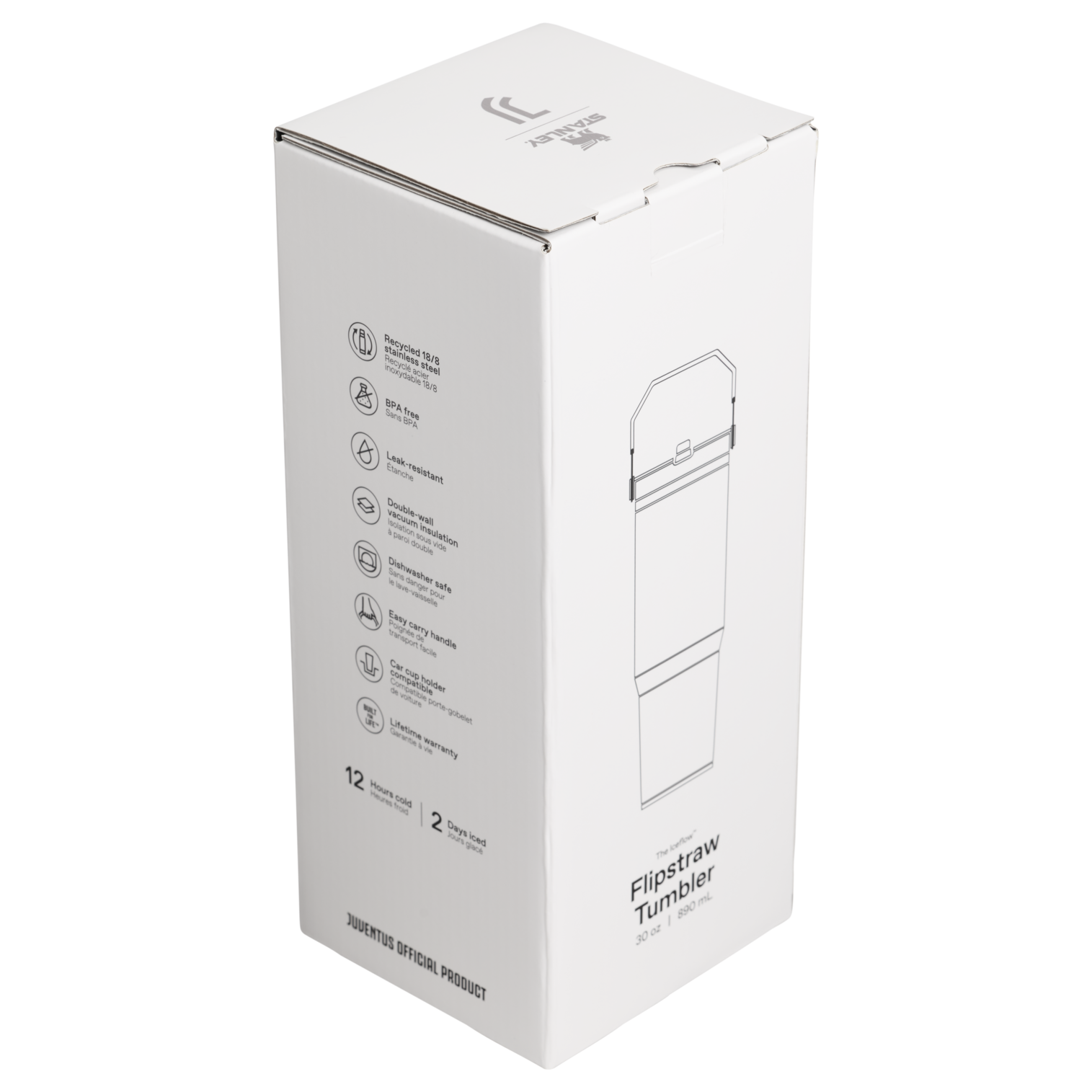 Stanley 1913 x Juventus The IceFlow™ Flip Straw 2.0 Tumbler - Image 5
