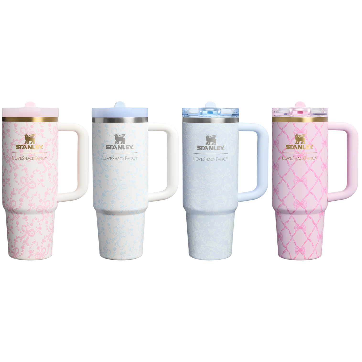 Stanley 1913 x LoveShackFancy Holiday The Quencher ProTour Set 4-pack - Image 5