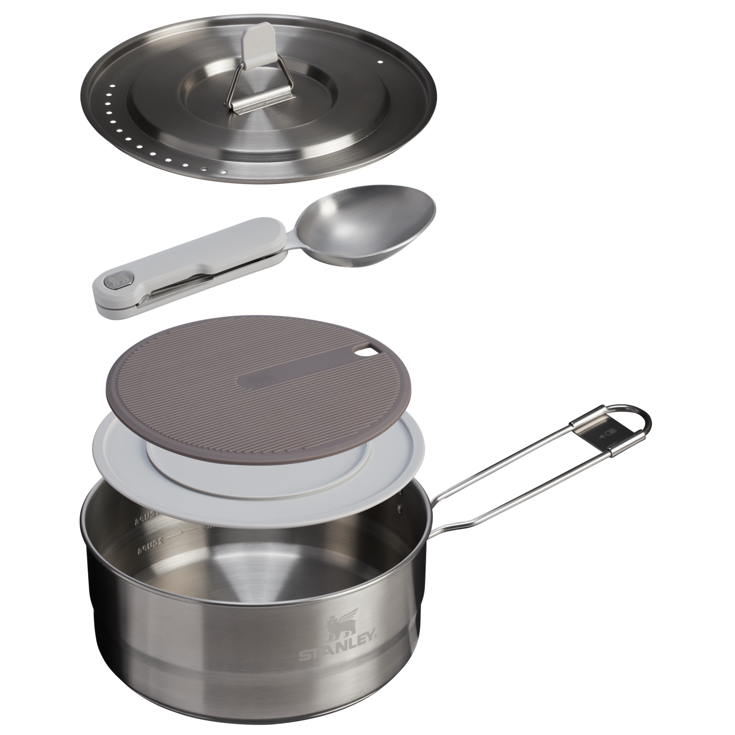 The Wildfare Pro Saucepan Cookset 5-piece set - Image 3